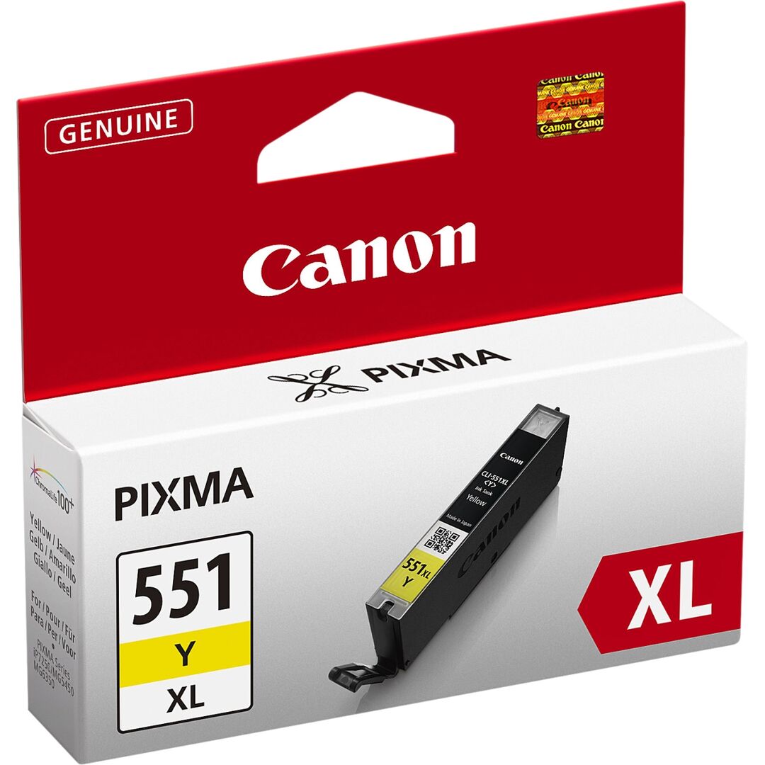 Canon CLI-551XL 11 ml yellow