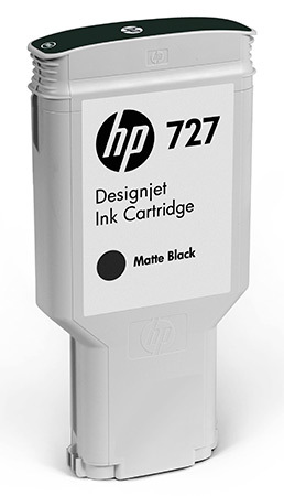 Värikasetti HP  C1Q12A No.727 matta musta