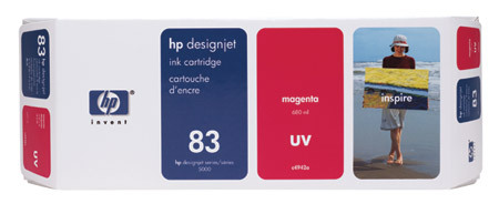 Värikasetti HP C4942A 83 UV DesignJet 5000/5500 magenta