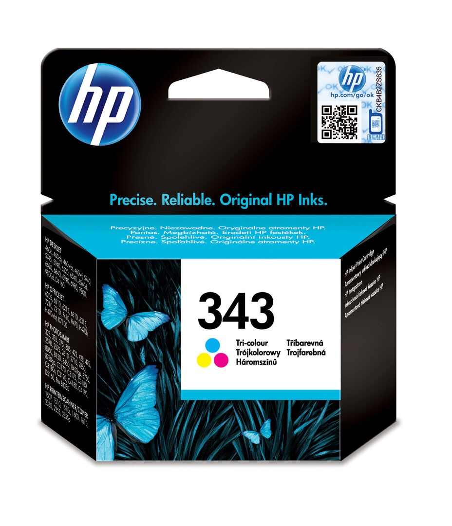 HP No 343 3-väri, 7ml