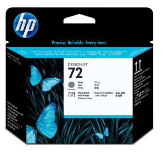 HP No 72 harmaa + photomusta
