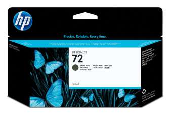 HP No 72 matta musta, 130ml