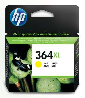 HP No 364XL keltainen