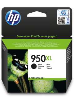 HP No 950XL musta (pigmentoi.)