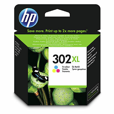 HP No 302XL 3-väripakkaus