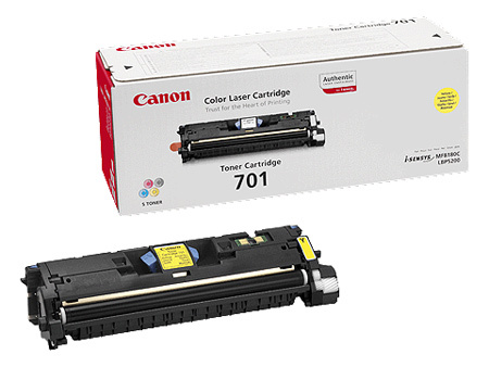 Värikasetti laser Canon CRT-701 LBP-5200/MF-8180  keltainen