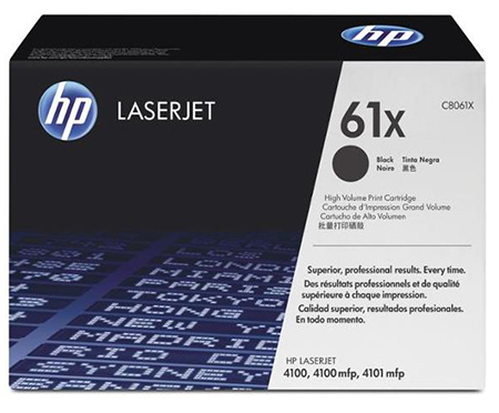 Värikasetti laser HP C8061X 61X LaserJet 4100 musta