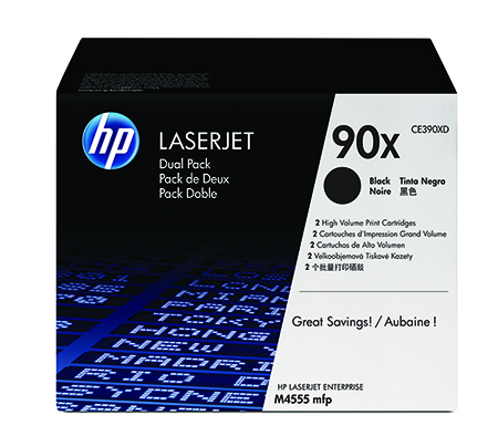 Värikasetti laser HP CE390XD 90X 2-pack LJ Entr.600 musta
