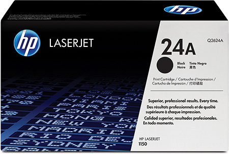 Värikasetti laser HP Q2624A 24A LaserJet 1150 musta