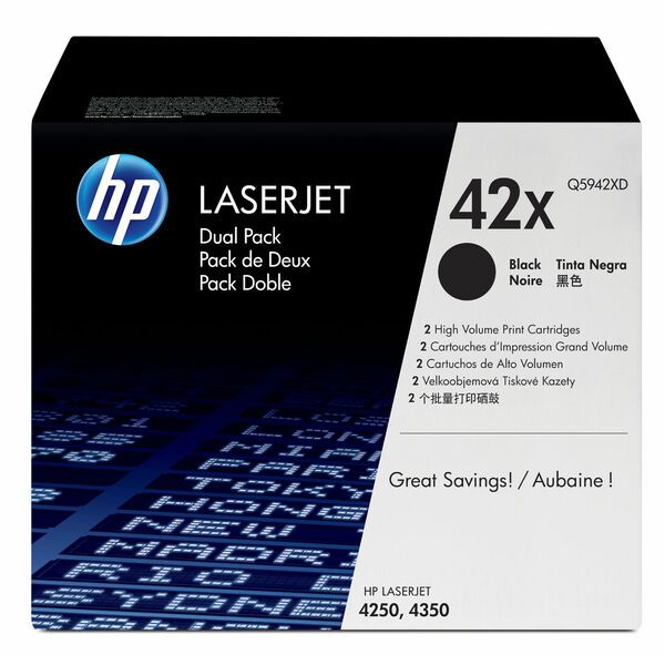 HP LJ 4250/4350 Dual pack