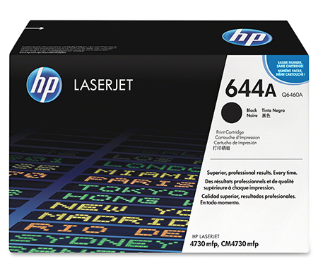 Värikasetti laser HP Q6460A 644A CLJ 4730MFP musta