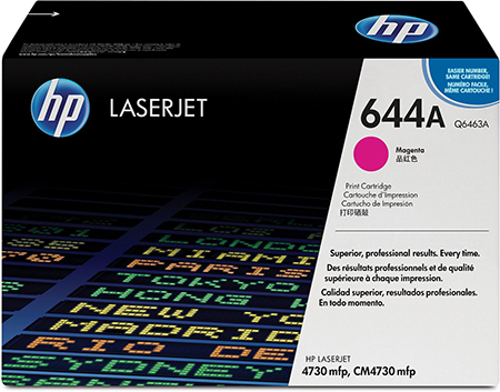 Värikasetti laser HP Q6463A 644A CLJ 4730MFP magenta