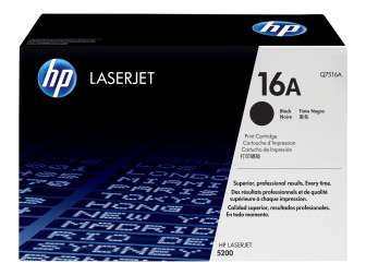 HP 16A musta Q7516A