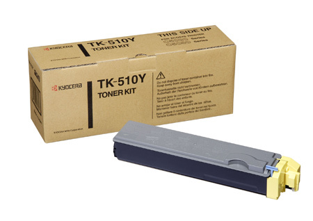 Värikasetti laser Kyocera TK-510Y FS-C5020N/5025N/5030N keltaine