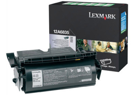 Värikasetti laser Lexmark 12A6835 T520/T522 musta