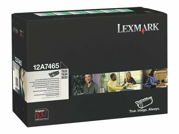 Lexmark T632/T634 musta