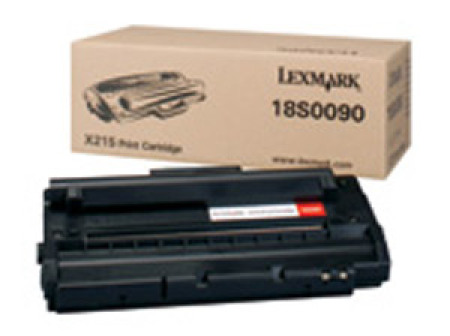 Värikasetti laser Lexmark 18S0090 X215 musta