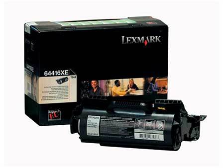 Värikasetti laser Lexmark 64416XE T640/642/644 musta 21.000s