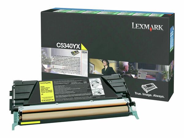 Lexmark C534 keltainen