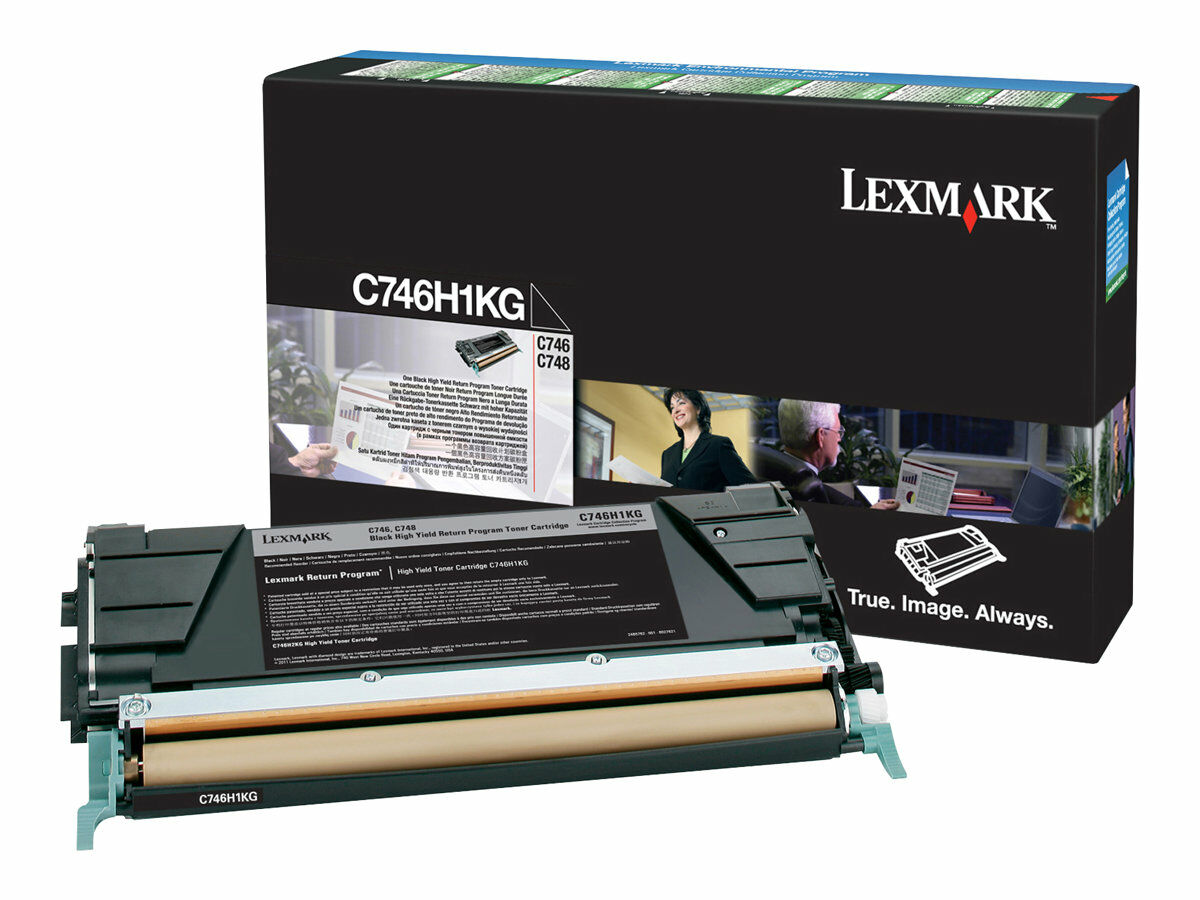 Lexmark C746/C748 musta 12K