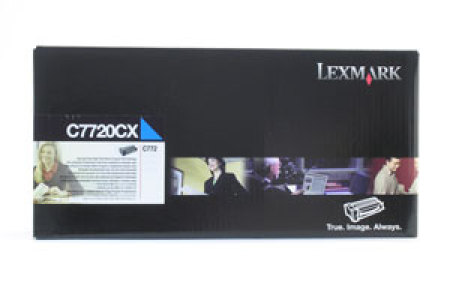 Värikasetti laser Lexmark C7720CX C772/X772 cyan