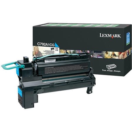 Värikasetti laser Lexmark C792/ X79 cyan