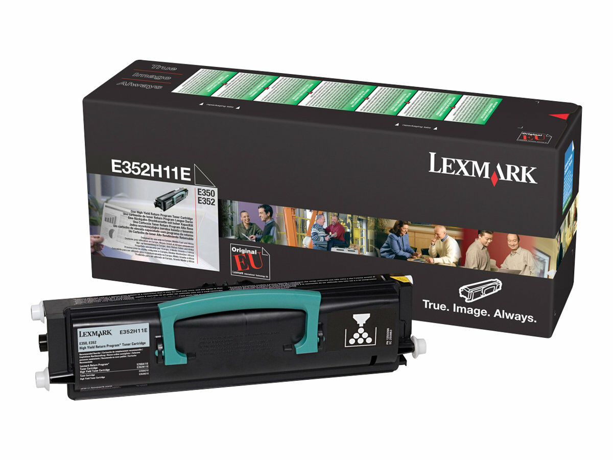 ! Lexmark E35X musta