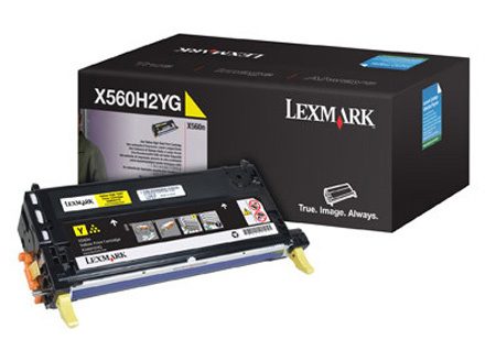 Värikasetti laser Lexmark X560H2YG X560dn/n keltainen n.10000 s