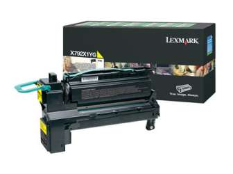 Lexmark X792 keltainen