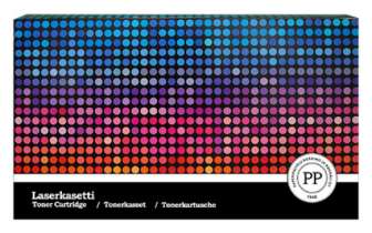 Värikasetti laser PP