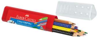 Värikynä Faber-Castell Grip 10 värikynää