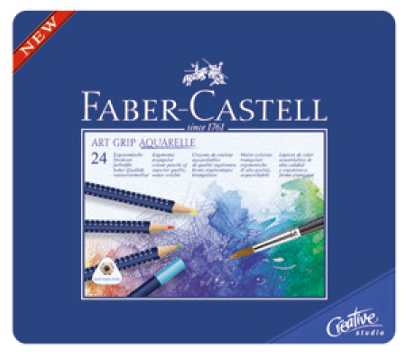 Faber-Castell värikynä Grip Aquarelle 24 kpl/ras