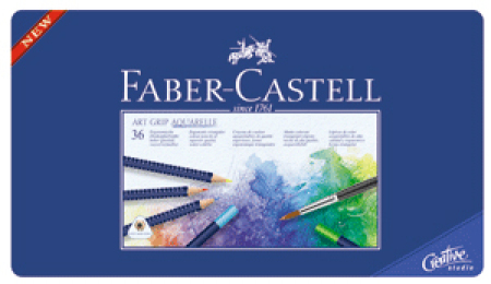 Faber-Castell värikynä Grip Aquarelle 36 kpl/ras