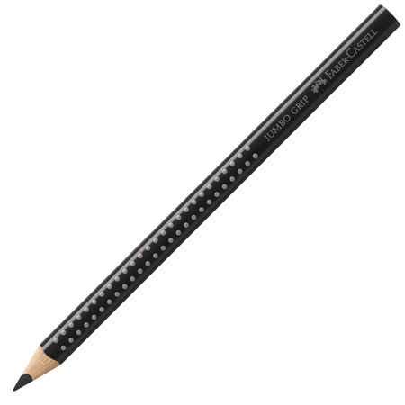 Värikynä Faber-Castell Grip Jumbo musta, 12 kpl