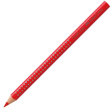 Värikynä Faber-Castell Grip Jumbo punainen, 12 kpl