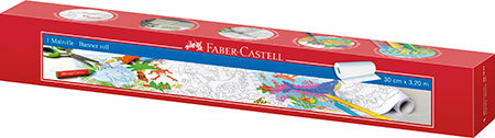 Värityskuvarulla Faber-Castell
