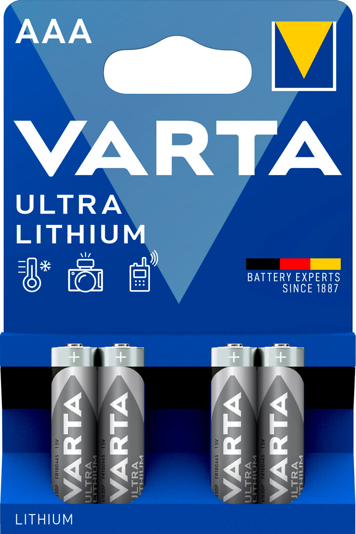 Varta Ultra Lithium AAA / LR03