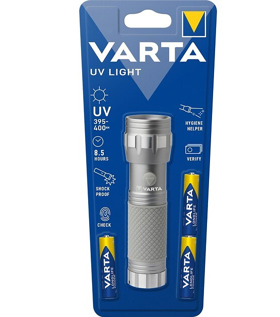 Varta UV-Taskulamppu Led