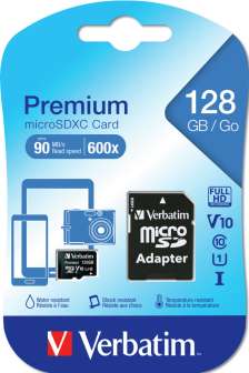 Verbatim Micro SDXC 128GB