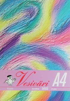 Vesivärilehtiö  A4/10 OIVA 130g/m2 