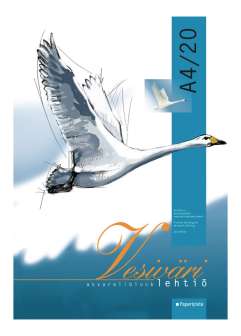 Vesivärilehtiö  A4/20 140g/m2 Joutsen