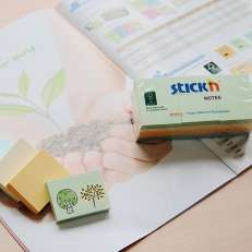 Viestilappu 38x51mm keltainen FSC
