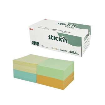 Viestilappu FSC 76x76mm 4 väriä