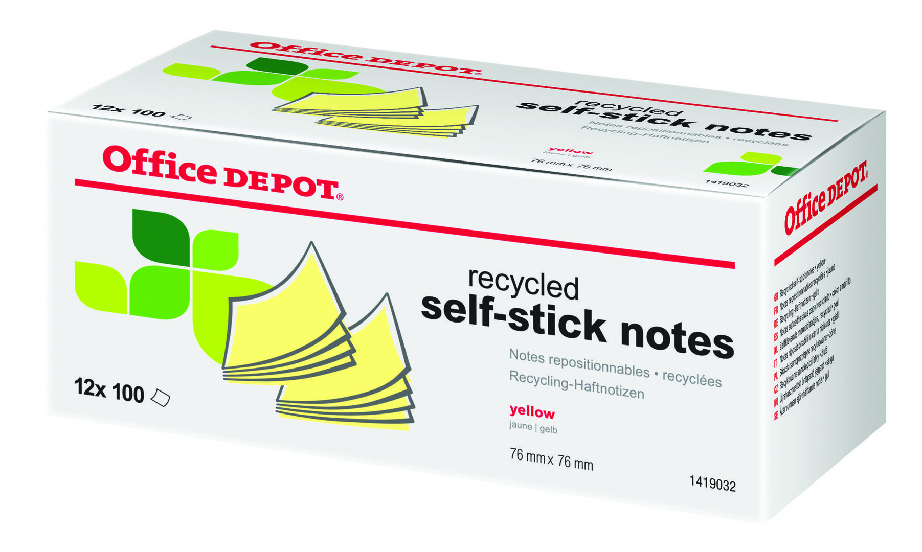 Office Depot viestlappu GO