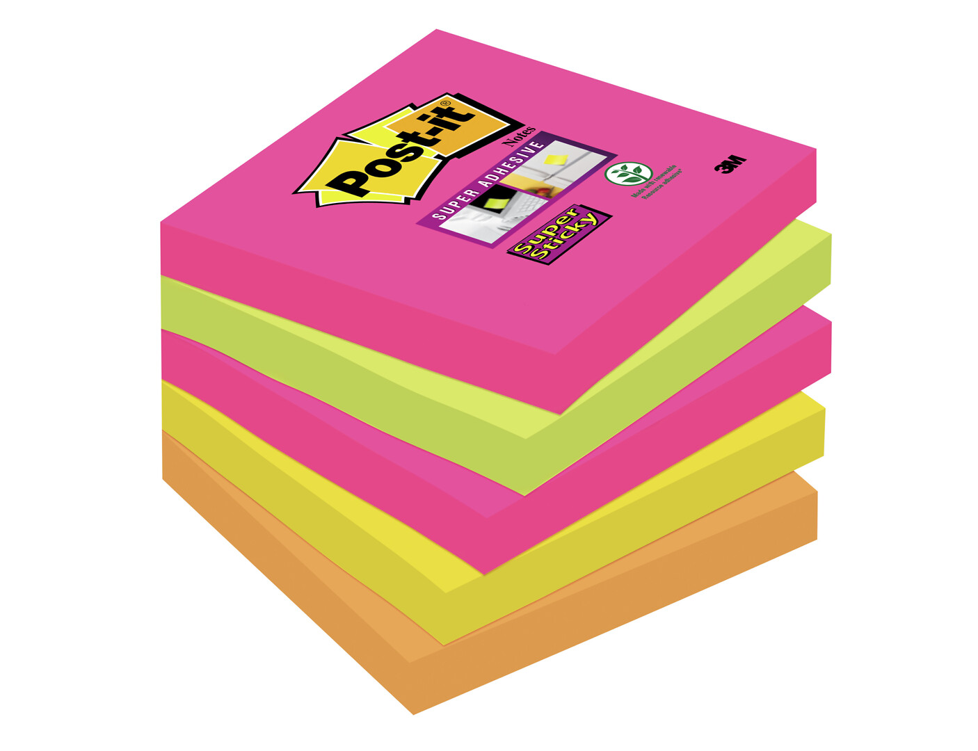 Post-it viestilappu Super Sticky Kapkaupunki 76x76