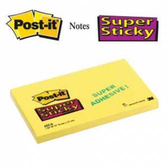 Viestilappu Post-it 655-S 76x127mm Super Sticky