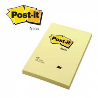 Viestilappu Post-it 659 102x152 mm keltainen