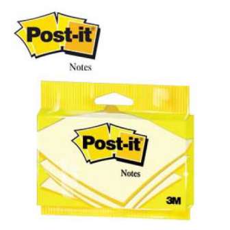 Viestilappu Post-it 6830 76x127 mm keltainen 100 lappua