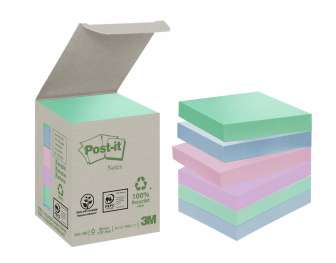 Post-it viestilappu Eko Pastel 38x51mm