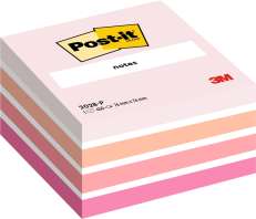 Post-it pinkki pastelli 76x76mm.